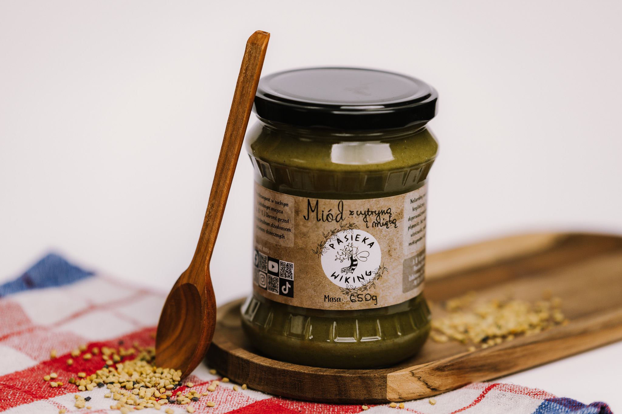 Miód z cytryną i miętą - obrazek 2